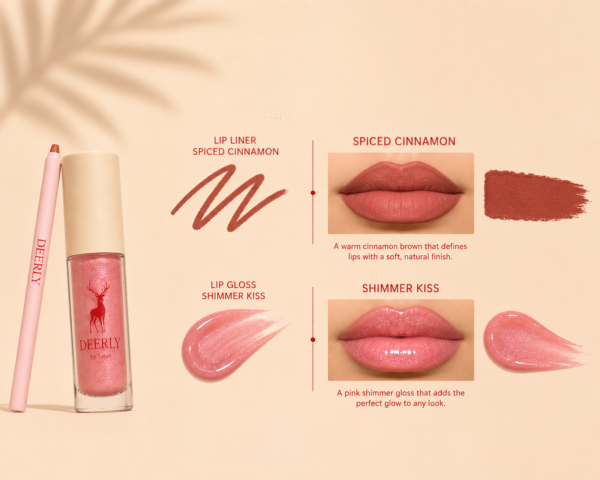 Spiced Cinnamon x Shimmer Kiss Lip Duo
